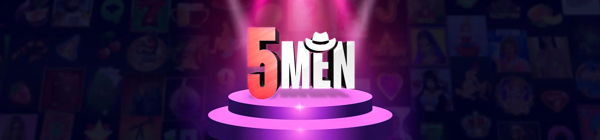 5 Men Gaming free spins 1win